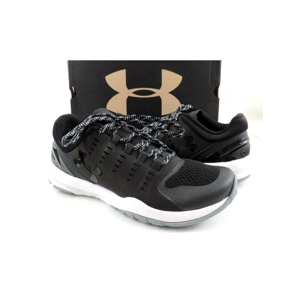 Under Armour Charged Stunner Training Shoes Sneakers Black Size 6.5
